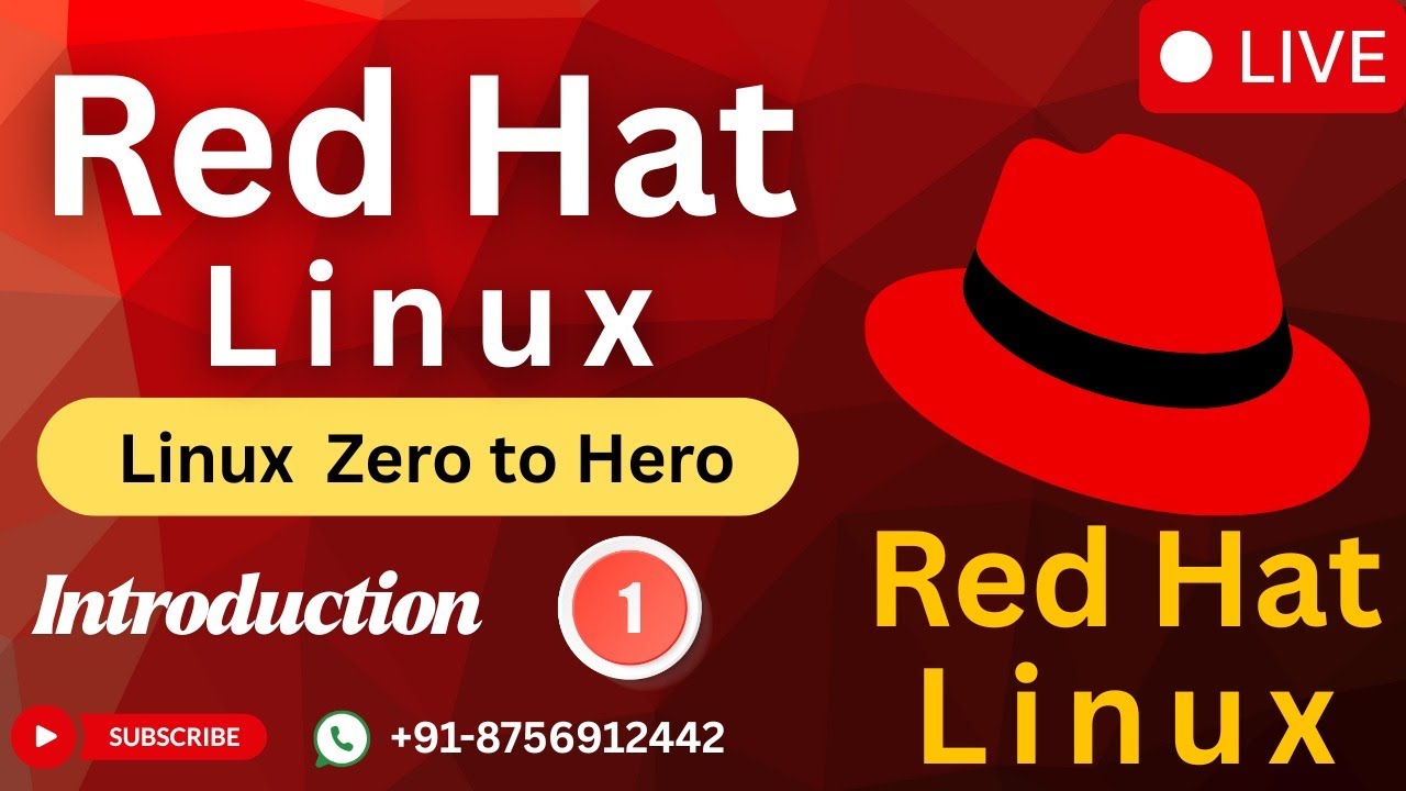 🖥️ Red Hat Linux Class 1: Introduction to Linux Certification | ADCHN ...