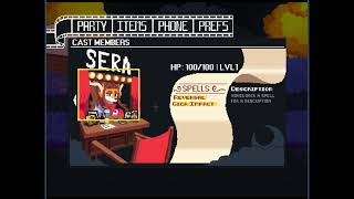 rpg game devlog : party menu