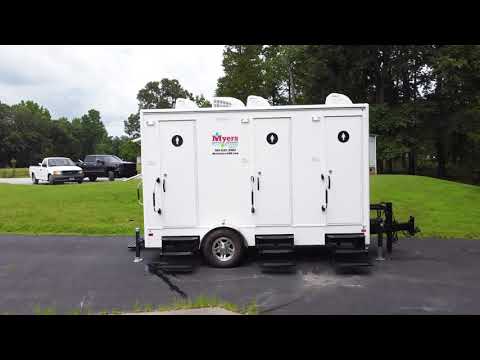 Luxury Portable Toilet Trailer