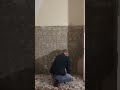 Fliesen entfernen #küche #kitchen #tiles #küchenrenovierung #villa #shorts #satisfying