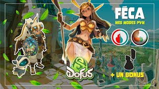 DOFUS 3.1 - MES MODES FÉCA PVM - Deux stuffs, une légende