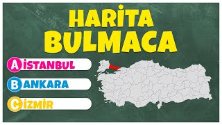 Hari̇ta Bulmacasi Türkiye Harita Bilgini Test Et Eğlenceli Bulmaca Videoları