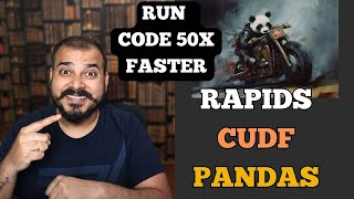 RAPIDS cuDF Instantly Accelerates pandas up to 50x on Google Colab With Demo