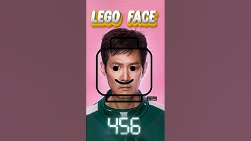 Editing Player 456 into LEGO🔥 Who next? #funny #memes #lego #faceedit #player456 #squidgame #shorts