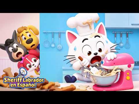 Robo de la Receta (Parte 2) 🦴 La Patrulla de Seguridad🚔Dibujos Animados🔍Sheriff Labrador en Español