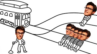 картинка: Абсурдные Проблемы Троллейбуса | Absurd Trolley Problems