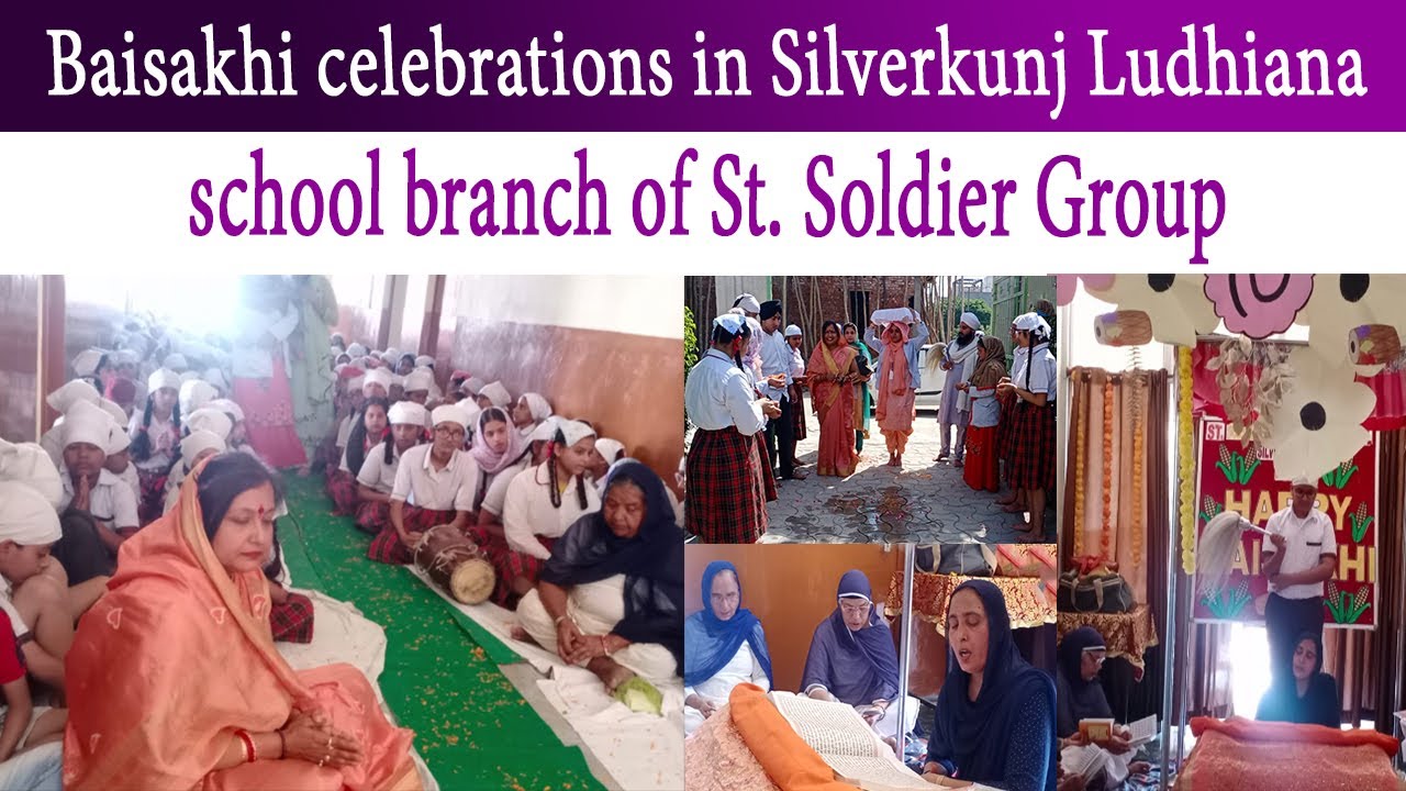 Baisakhi celebrations in Silverkunj Ludhiana school branch of St