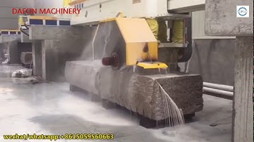 Multiblade granite block cutting machine  block cutter with double blocks