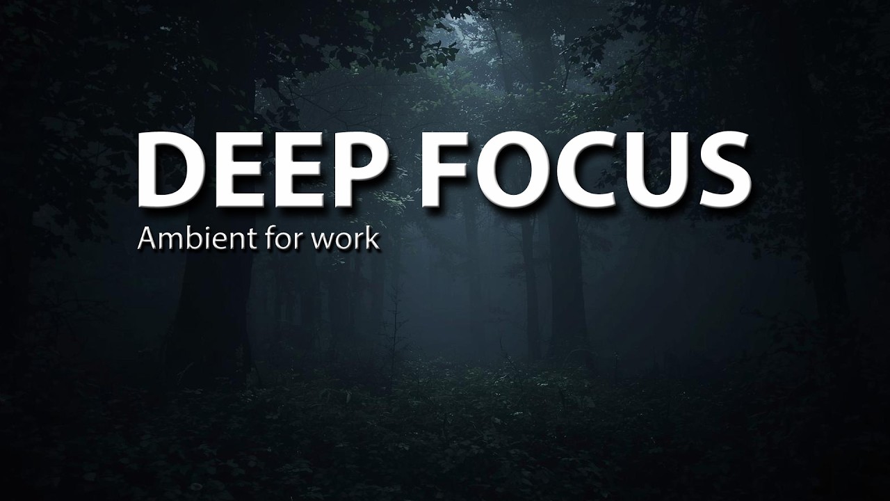 Deep Focus 2H | Ambient Music | Soft Meditation Soundscape for Relaxation