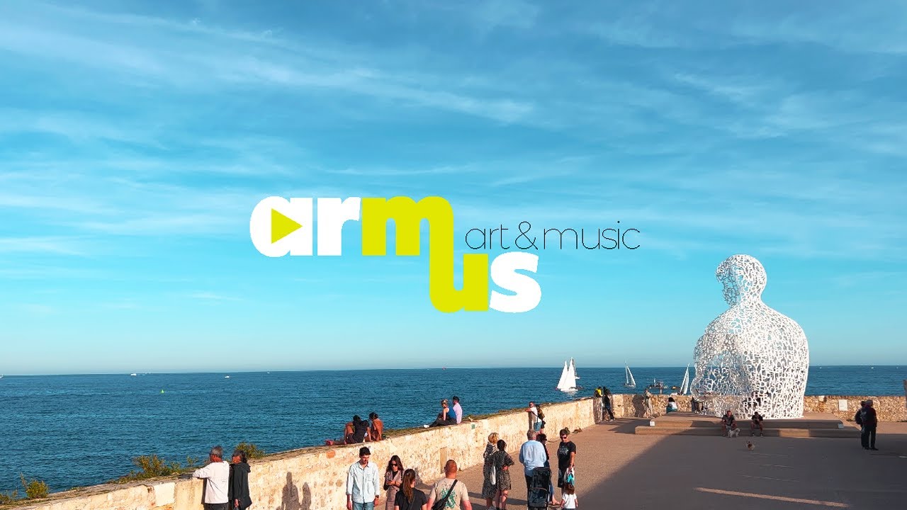 Antibes France 🇫🇷 | Nomad by the Sea | Jaume Plensa | Relaxing Music 1 Hour