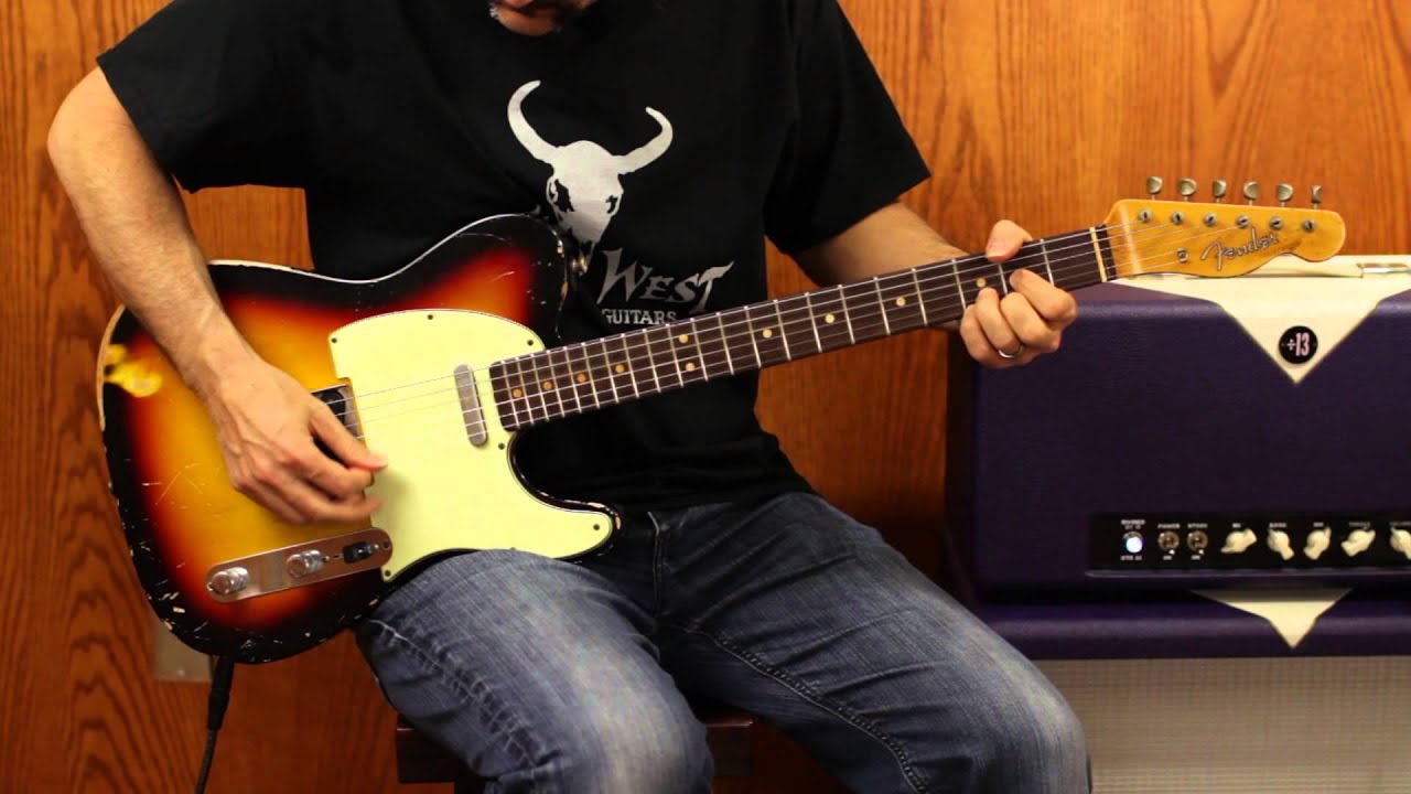 Fender - Custom Shop - 63 Tele HR 3 Tone - Guitar Demo - Wild West Guitars