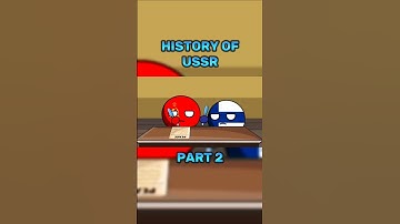 History Of USSR🌍(Part 2)#history #countryballs #shorts #trending #edit