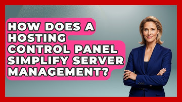 How Does a Hosting Control Panel Simplify Server Management? - Domain And Hosting Gurus