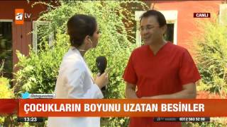 Çocukların boyunu uzatan besinler - atv Gün Ortası Bülteni