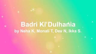 Badri Ki Dulhania Lyrics 