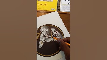 Thumbnail of A.D.X - Eric B. & Rakim - Microphone  Fiend ( 2PAC Portrait By Rabalee a.k.a. A.D.X )