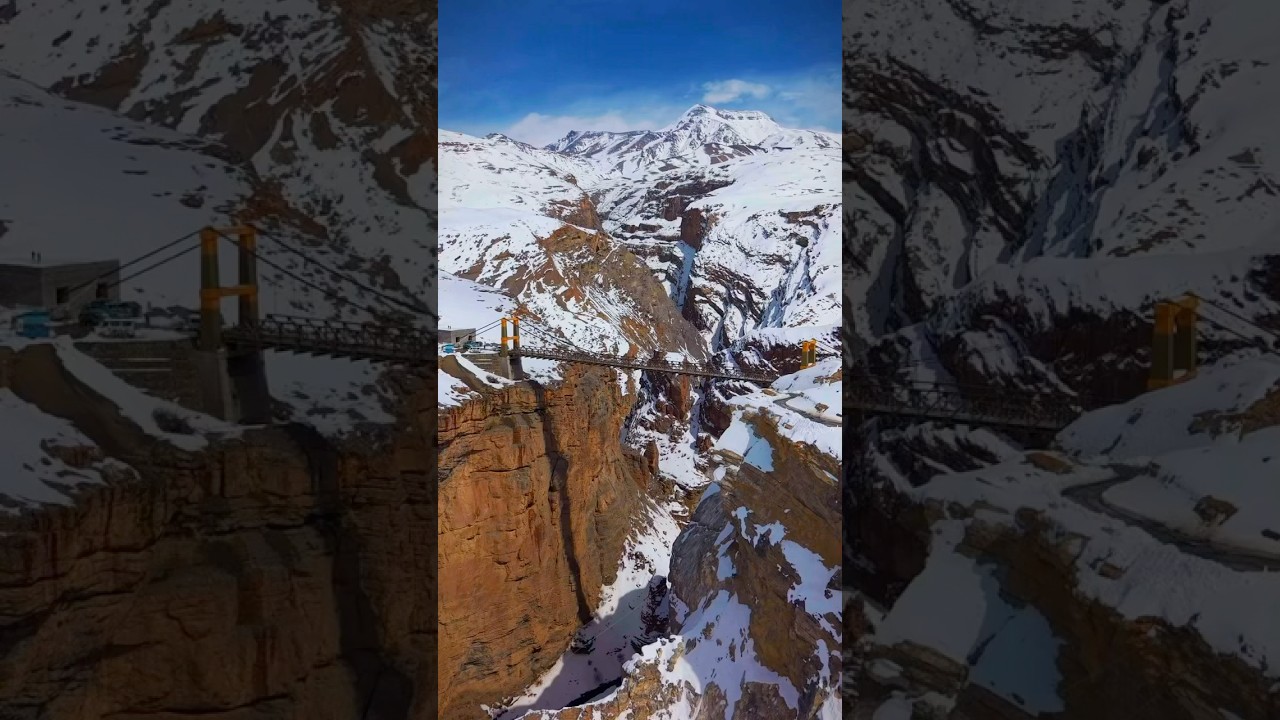 Chicham Bridge a must place to visit in Spiti valley | Winter Spiti 