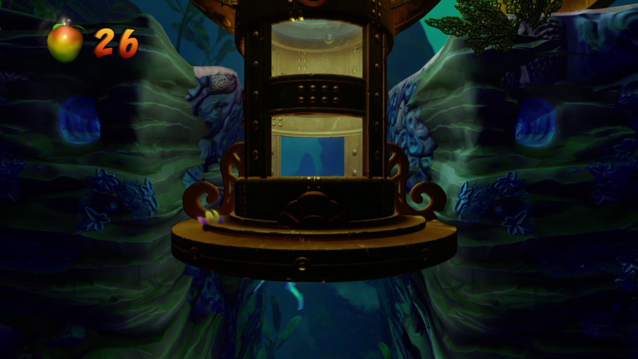 Crash Bandicoot Warped "Deep Trouble" RED GEM N. Sane trilogy YouTube