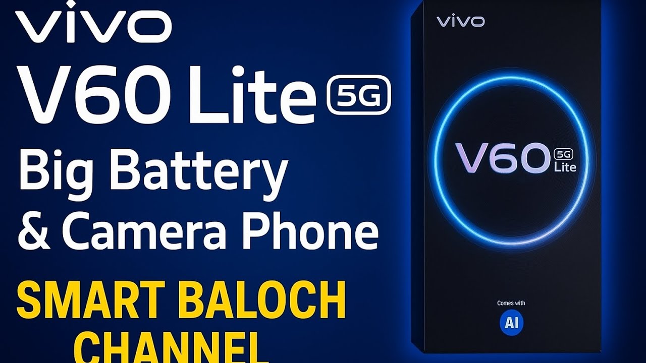 Vivo V60 Lite 5G unboxing|big battery|camera phone |90w fastcharg|Ai camera |