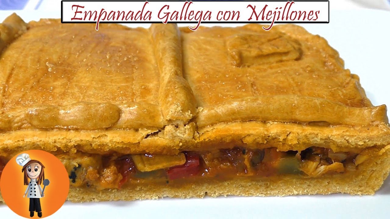 Empanada Gallega con Mejillones | Receta de Cocina en Familia