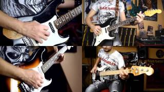 Download Lagu Iron Maiden - Be quick or be dead guitar and bass cover MP3