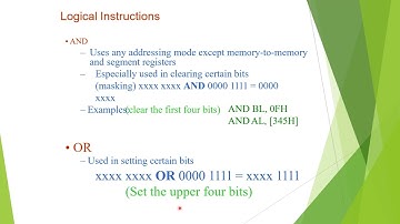 MPMC unit 1 logic instructions