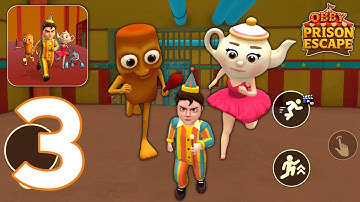 Brainrot Obby Prison Escape - Gameplay Walkthrough Part 3 - Chapter 3 Levels 17-24 (Android, iOS)