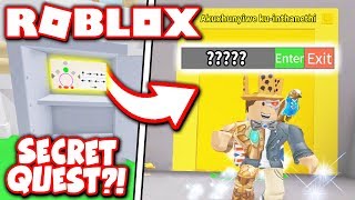 HOW TO OPEN THE HIDDEN DOOR & COMPLETE THE SECRET NPC QUEST PART 2! (Roblox Mining Simulator Update)