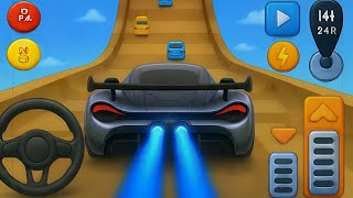 Mega Ramp Car Racing Master Simulator | GT Car Stunts & Impossible Ramp Racing 3D Gameplay screenshot 4