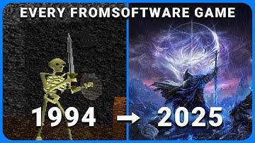 Evolution of FromSoftware Games 1994-2025