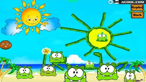 Om Nom DRINKS WATER 🐸 Cut The Rope - Gameplay Walkthrough Part - All Levels/Episodes (iOS, Android)