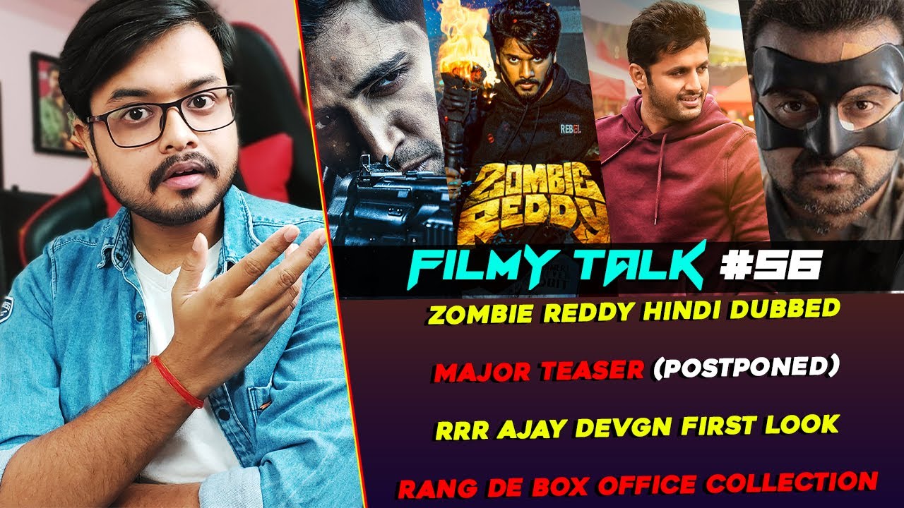 Zombie Reddy Hindi Dubbed | RRR | Rang De Box Office | Nizhal Trailer Review | Filmy Talk #56