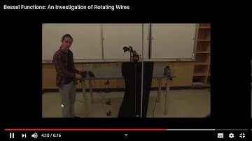 PHYS 2500 Lec 28a: Applications of Bessel Functions of the 1st kind \ Intro to Neumann functions