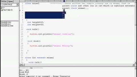 How Method Overriding is done in Java