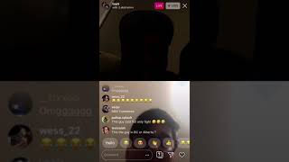Famous Toronto Rapper Top5 Gets Exposed On IG Live Profile