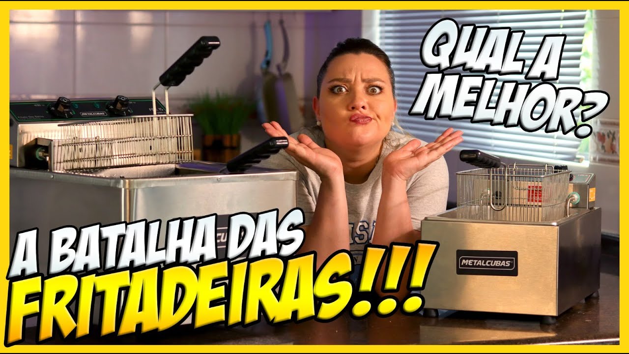 COMPAREI AS FRITADEIRAS, QUAL FRITA MAIS RÁPIDO?