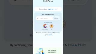 Railone registration with IRCTC