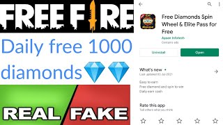 Free Diamonds Spin Wheel & Elite Pass for Free app real or fake | free diamonds | Tech Lover DK screenshot 5