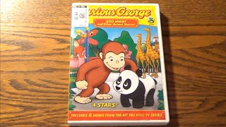 Hop, Skip, Jump, And Swing - Curious George Zoo Night And Other Animal Stories Dvd