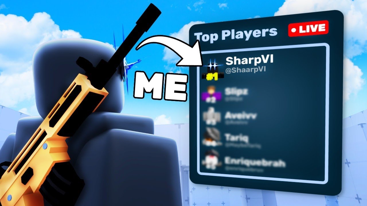 Sharpvi Rivals I Became the BEST PLAYER In Roblox Rivals.. - YouTube