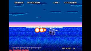 Super Thunder Blade Sega Mega Drive Genesis - Stage 3 Hard Difficulty