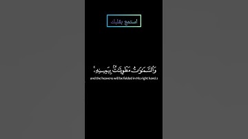 سورة الزمر بل الله فاعبد وكن من الشاكرين بصوت ياسر الدوسري #قرآن #ياسر_الدوسري #قران #قران_كريم