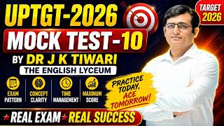 Famous UPTGT ENGLISH 2026: MOCK TEST-10 II 125 MCQs II BY DR. J. K. TIWARI Profile