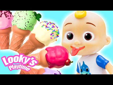 Ice Cream Learn Colors Song | Newborn Nursery Rhymes & Kids Songs- Educatioinal Children Songs