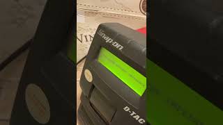 Snap-On D-Tac 0317A2648 Test1