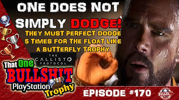 The FLOAT LIKE A BUTTERFLY Trophy in THE CALLISTO PROTOCOL IS BS -  PERFECT DODGE BS = TOBPT#170