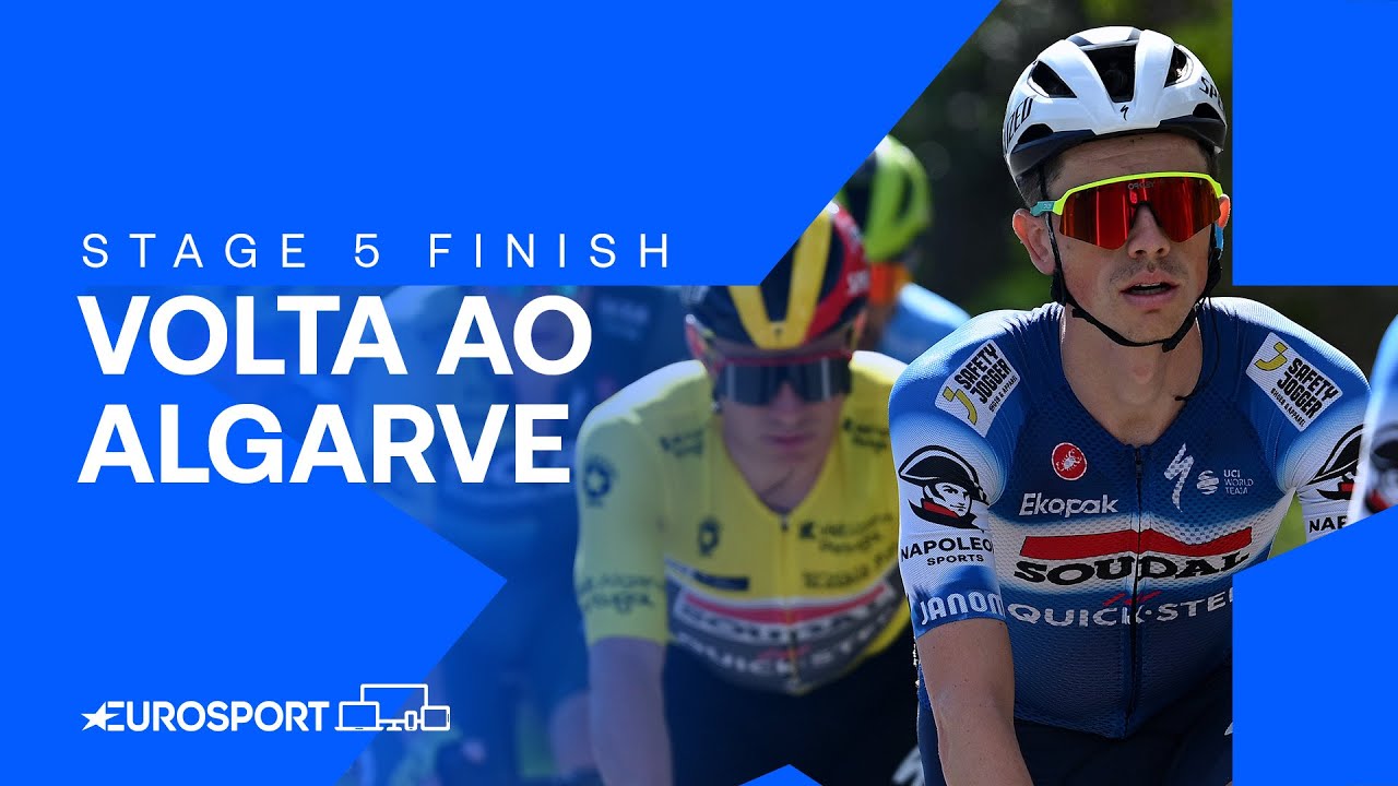 A BOX OFFICE BATTLE 🥊 | Stage 2 Finish Volta ao Algarve 2024 | Eurosport Cycling