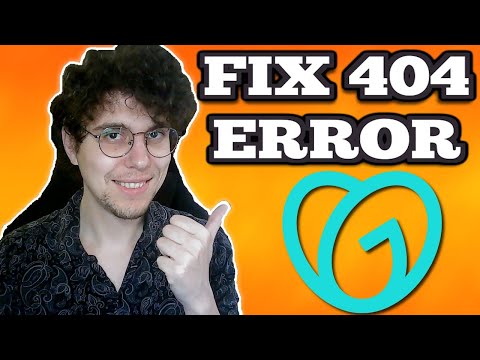 How To Fix 404 Error In GoDaddy