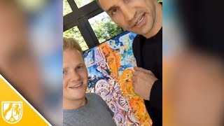 Leon Lowentraut Und Vladimir Klitschko In Einer Instagram Story Youtube