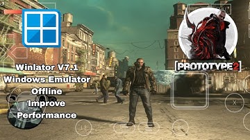 Prototype 2 Gameplay | Winlator Emulator Android | Windows Emulator V7.1